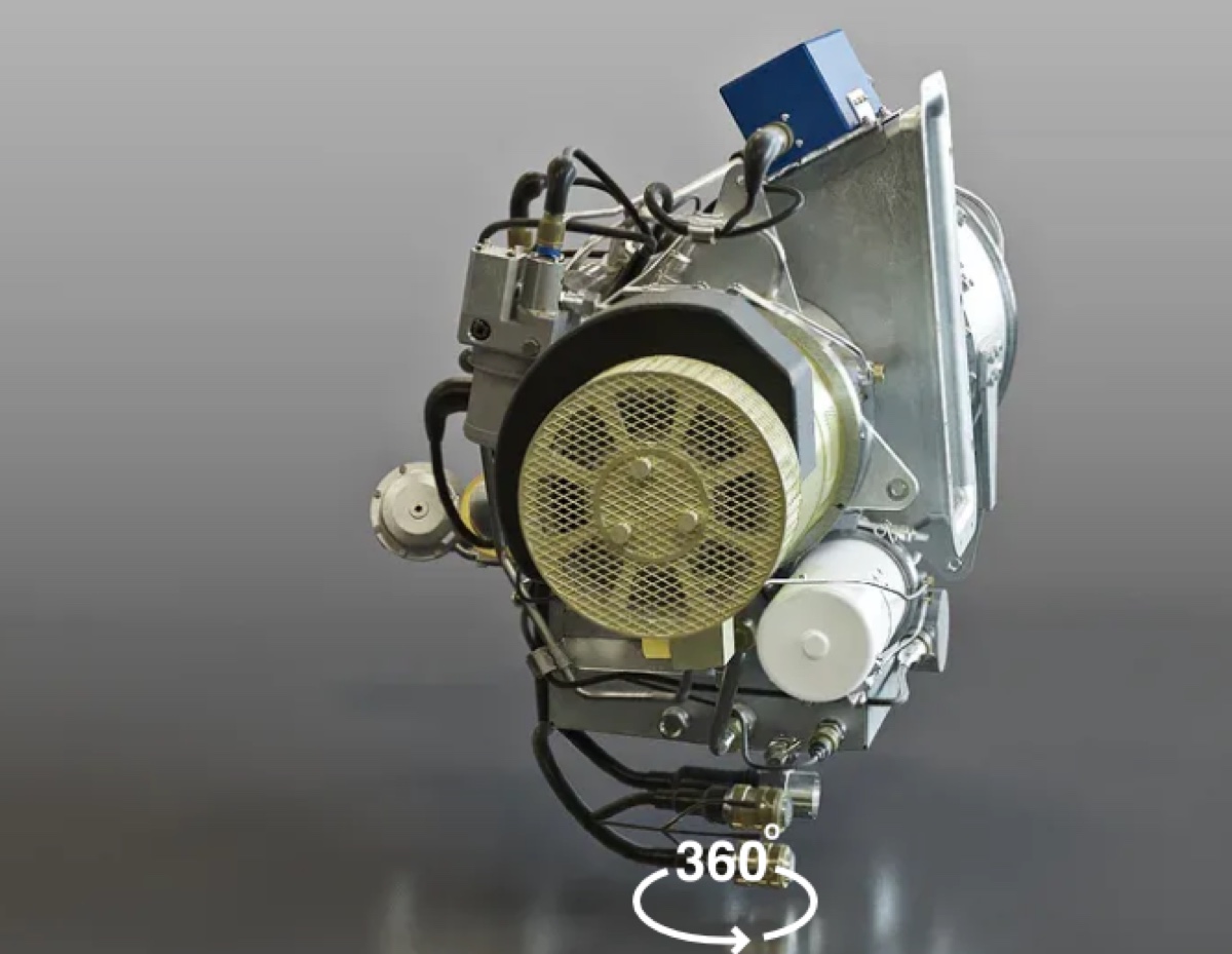 ВСУ Safir 5K/G MI, вид сбоку